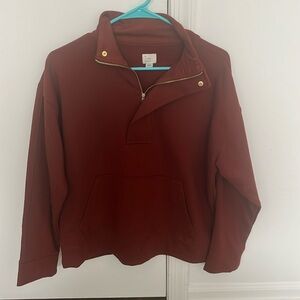 Quarter zip target hoodie